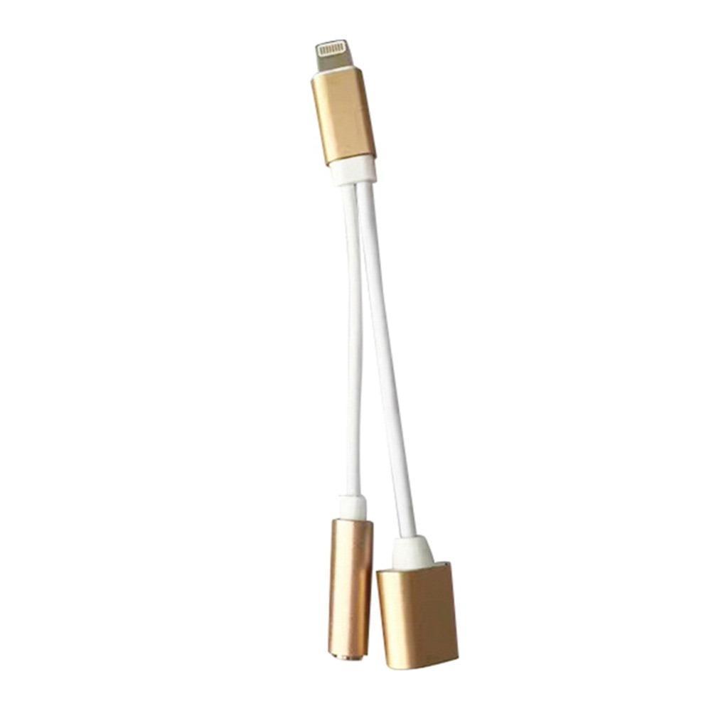 Adaptateur Lightning vers prise audio 2 en 1 et câble de chargement Adaptateur Lightning vers prise audio 2 en 1 et câble de chargement